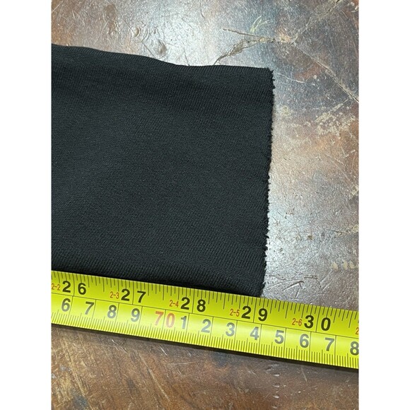 Frank & Eileen Anna Long Sleeve Capelet Top Triple Fleece M Black Minimalist - Picture 15 of 16